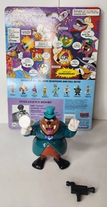 Vtg 1991 Playmates Disney Darkwing Duck Tuskerninni Complete W/ Full Cardback - Picture 1 of 10
