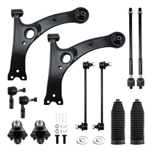 12pcs For 2003-2008 Toyota Matrix Front Lower Control Arm Tie Rod End Sway Bar - Bild 1 von 11