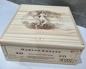 Harlan Estate Wood Case Suitable For 3 Bottles Of 750ml Wine; 2020 Collection - Picture 1 of 2