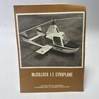 Vintage McCulloch J-2 Gyroplane Brochure EL Segundo California