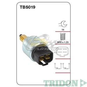 TRIDON STOP LIGHT SWITCH FOR Suzuki Jimny 10/98-09/02 1.3L(G13BB) SOHCTBS019 - Picture 1 of 1