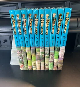 Vintage The Bibile Story Book set vol. 1-10 Maxwell - Picture 1 of 7