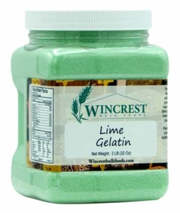WinCrest Limettengelatine - 2 Pfund Wanne - kostenloser Expressversand! - Bild 1 von 3