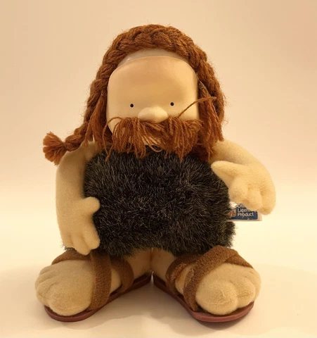 Vintage Minnesota Vikings Mascot 1983 NFL Huddles Tudor Games 8" Plush Doll RARE Cover