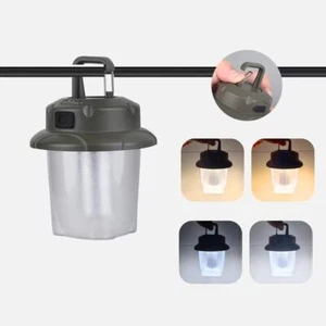 LED Rechargeable Mini Camping Light Outdoor Portable Lighting with Keychain 4... - Picture 1 of 3