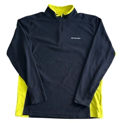 Berghaus Chaqueta de Vellón Caminar Senderismo 1/4 Cremallera Pullover Negro Para Hombres Grande Foto 1 de 4
