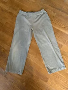 "J Jill blassgrün Bio Baumwolle Stretchhose Komfort Anziehbare Ernte M 34"" 25""" - Bild 1 von 12