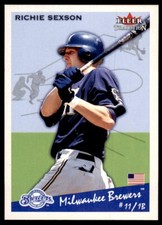 2002 Fleer Tradition Richie Sexson Baseball  Cards #204