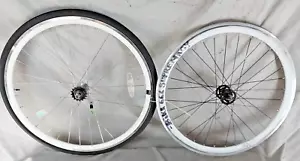 Critical Aero 700c SS Cruiser Bike Wheel Set Single Speed Coaster Fast Shipper:) - Picture 1 of 10