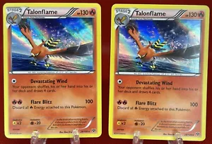 2X Pokémon TCG Talonflame 28/146 Holo selten X&Y Basisset englische Karte 2014 LP/NM - Bild 1 von 2