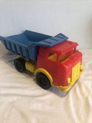Vintage Old Plastic 1970s Amloid Corp. Dump Truck - Riverdale NJ - Made in USA - Image 1 of 4