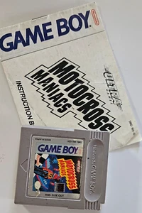 Motocross Maniacs - (Nintendo Gameboy) Cartridge and Manual - Picture 1 of 3