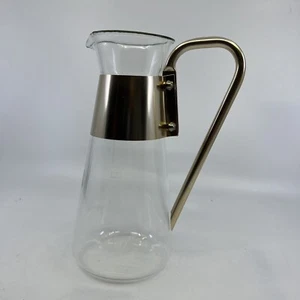 PYREX Getränkeservierer Krug Saft Karaffe Dekanter Kupfer Hergestellt in den USA MCM Vintage - Bild 1 von 11