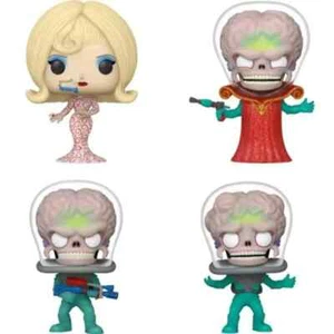 Funko Pop! Figuras de vinilo Mars Attacks Martians (JUEGO de 4) - Imagen 1 de 9