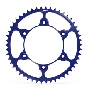 Yamaha YZ250 1999-2024 RHK Blue 46t Super Lite Rear Sprocket Steel - Picture 1 of 2