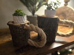 Handmade Wooden Coffee Mug Decor - Unique!  - Great Holiday Gift Idea! - Picture 1 of 4