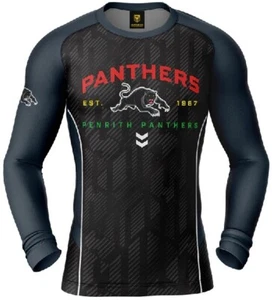 Penrith Panthers NRL Ashtabula 'Blocker' Long Sleeve Rash Vest Sizes S-2XL! - Picture 1 of 3