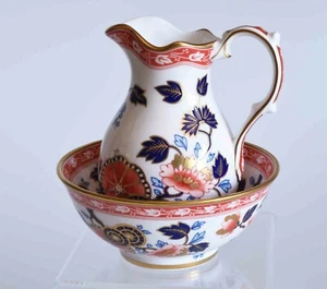 Beautiful Spode F1905 ~ Ming Oriental Style Cream Jug and Sugar Bowl - Picture 1 of 5