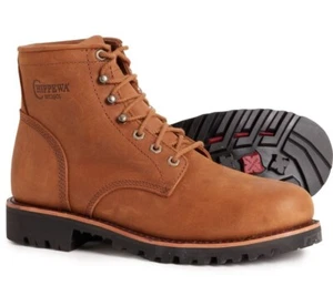 Stivali Uomo Chippewa Classic 2.0 Edizione Limitata Acciaio Punta di Sicurezza Pelle NUOVI - Foto 1 di 5