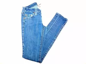True Religion Skinny Dark Wash Low Rise Women's Jeans 25 25x32" - Picture 1 of 5