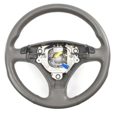 Volante deportivo 3 radios 02-05 Audi A4 S4 B6 cuero gris - 8E0 419 091 AH Foto 1 de 4