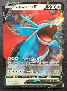 Salamence V 143/189 2020 Darkness Ablaze Ultra Rare Pokemon Karte - Bild 1 von 2