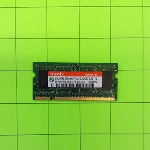 Hynix HYMP564S64P6-E3 512MB DDR2-400 (PC2-3200) PC2-3200S Random Access Memory - Picture 1 of 2