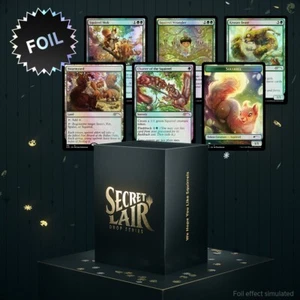 Magic The Gathering We Hope You Like Squirrels Foil MTG Sealed Box - Picture 1 of 7