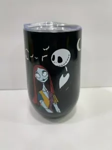 The Disney Nightmare Before Christmas Jack Sally Metal Tumbler 16.4 oz NEW - Picture 1 of 3