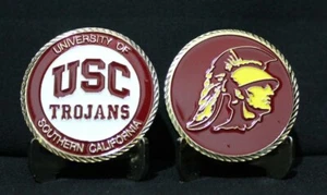 USC TROJANS COLLEGIATE COLLEGE SAMMLERSTÜCK CHALLENGE MÜNZE NEU - Bild 1 von 1
