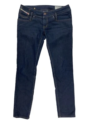 Diesel Industry Matic Dark Wash Low Rise Straight Jeans Women's 30x28 (Tag: 27) - Image 1 of 4