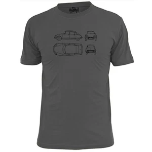 Camiseta para hombre Citroen DS 20 plano retro coche motor clásico - Imagen 1 de 2