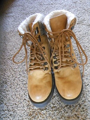 BOTINES MUJER MIA "MARYLYNN" NATURAL (BRONCEADO) FORRADOS DE PIEL SINTÉTICA TALLA 7.5 Foto 1 de 4