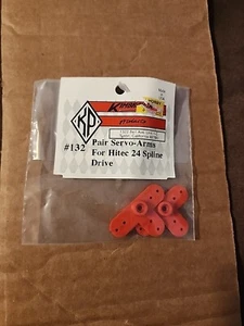 KIMBROUGH 132 Servo - Arms 2pc. for: Hitec 24 Spline ~~ NEW ~~ - Picture 1 of 1