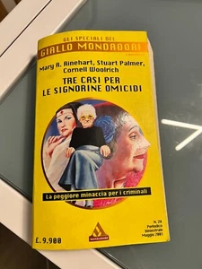 AA.VV. - TRE CASI PER LE SIGNORINE OMICIDI - MONDADORI - 2001 - Foto 1 di 1