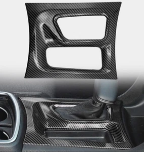 For Dodge Charger 2016-2021 Carbon Fiber Central Control Gear Shift Panel Trim - Picture 1 of 9