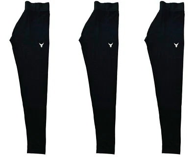 UMF Womens Leggings Bundle Full Length Cotton All Sizes Plain Stretchy Soft Comfy