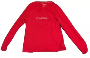 Calvin Klein Sleepwear Shirt, Red, (Large) - Picture 1 of 1