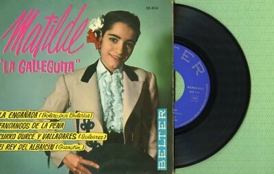 LA GALLEGUITA / La engañada, Fandangos / BELTER 50.834 Pres Spain 1962 EP VG - Image 1 of 4