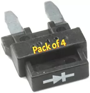 (Pack of 4) Littelfuse 02400104P 1A , 02400104P, Mini Diode Automotive Fuse - Picture 1 of 2