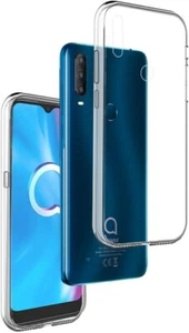 For ALCATEL 1 SE 2020 SHOCKPROOF TPU CLEAR CASE SOFT SILICONE BACK SLIM COVER - Picture 1 of 10