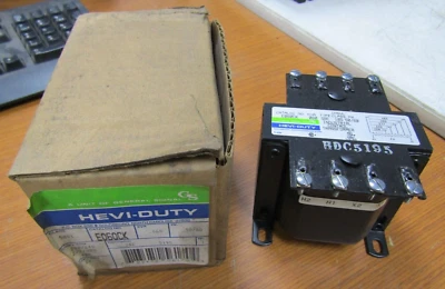 💥NUEVO TRANSFORMADOR DE CONTROL INDUSTRIAL HEVI-DUTY E060CK .060 KVA Foto 1 de 4