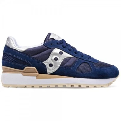 Zapatos Hombre Mujer Saucony Sombra Original S1108 833 Azul Plata Zapatillas - Imagen 1 de 4