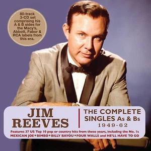 JIM REEVES New Sealed Ltd Ed 2024 COMPLETE 80 SONG 1949 -62 3 CD BOXSET - Picture 1 of 1