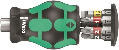 Wera Kraftform Kompakt Stubby Magazine 2 Screwdriver Set 05008874001 - Image 1 of 4