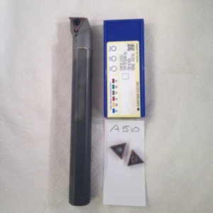 NUEVA BARRA DE PERFORACIÓN DE CARBURO 3/4". E12-STUCR-3 CON INSERTOS SUMITOMO TCMT 32,51 {A510} - Imagen 1 de 7