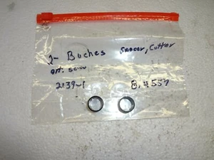 2 Bushings 8.4557 spacer/cutter 2.39-1 for a Collins 22A Pipe Threading Machine - Picture 1 of 1