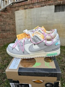 Größe 8,5 - Nike Off-White x Dunk Low Lot 09 of 50 - Bild 1 von 9