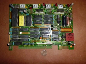 Gruppo scheda PC controllo Cerberus BZA010.03 / E4M021 vintage (Siemens Cerberus) - Foto 1 di 2