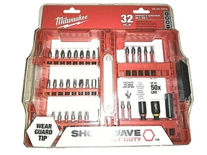 Milwaukee SHOCKWAVE 32 pc Impact Driver Bit Set (48-32-4004) - Picture 1 of 1